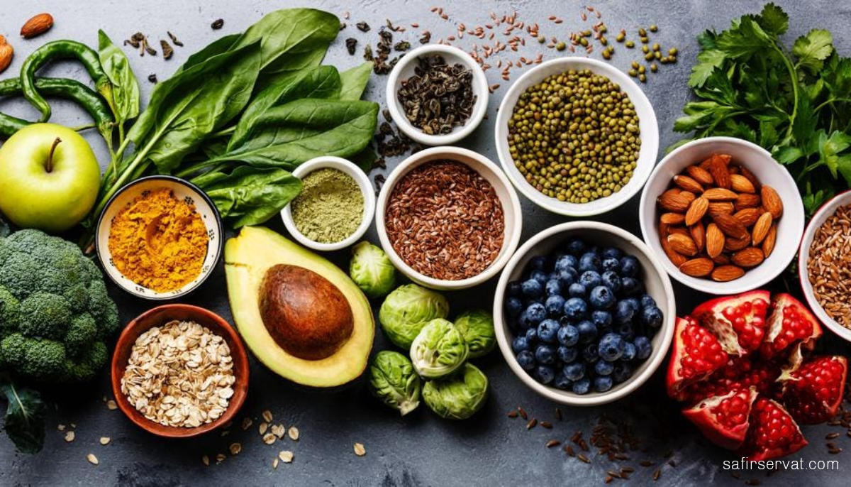 تأثیر میوه و سبزیجات در تقویت بینایی