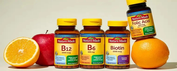 خرید قرص ویتامین b12 نیچرمید 60 عددی