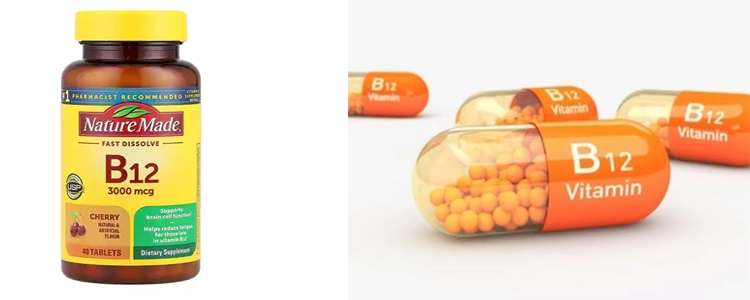 خرید قرص زیر زبانی ویتامین b12 نیچرمید