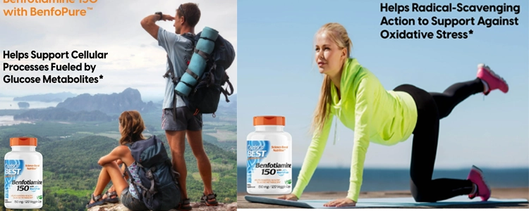 کپسول بنفوتیامین Doctor's BestدکتربستBenfotiamine