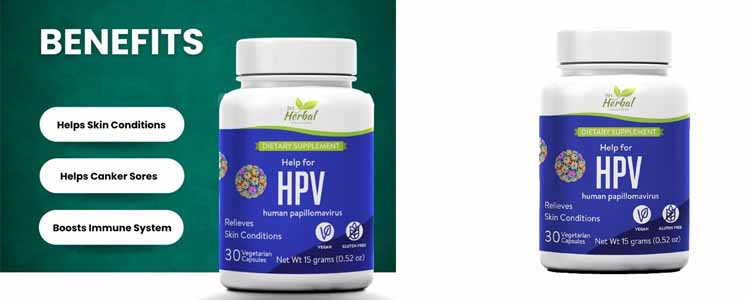 مکمل گیاهی کمک به HPV (ویروس پاپیلومای انسانی) از برند BH Herbal Solutions- بسته 2 عددی
