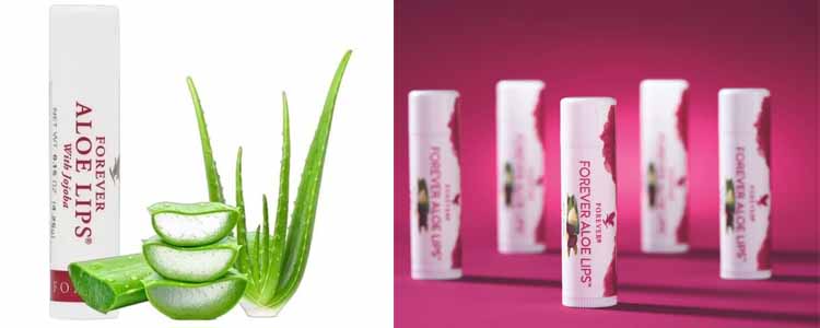 لیپس لب فوراور + آلوئه ورا (مرطوب کننده لب با روغن جوجوبا) Aloe Lips With Jojoba