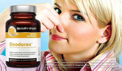 خرید کپسول رفع بوی بدن و دهان Deodorexاز برند Quality of life