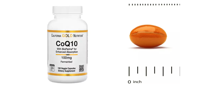 خرید قرص کیوتن California Gold Nutrition CoQ10 100m 
