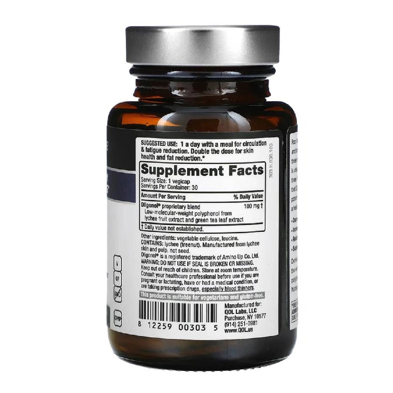 مکمل ضد پیری Oligonol برند Quality of Life
