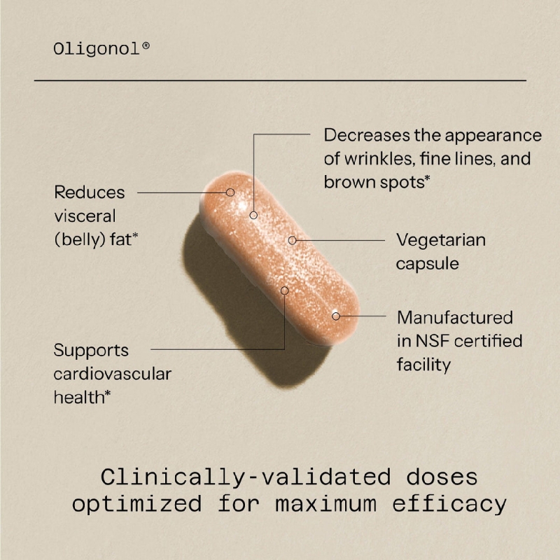 مکمل ضد پیری Oligonol برند Quality of Life
