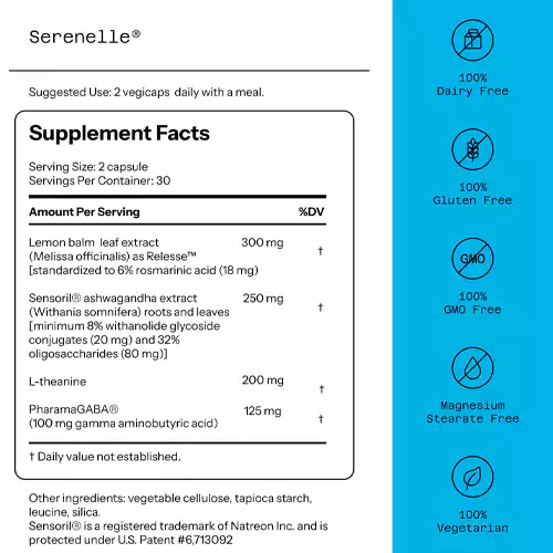 قرص Serenelle ضد استرس Quality of life