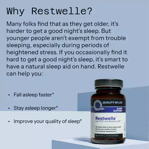 قرص خوابQuality of life از Restwelle