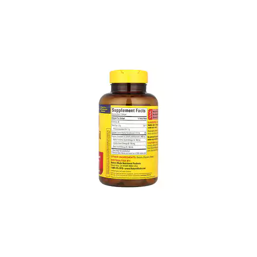 قرص روغن بذر کتان، 100 ژل نرم نیچرمید