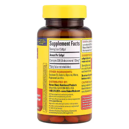 کوآنزیم نیچرمید(۴۰ عددی ) Nature Made CoQ10 100mg