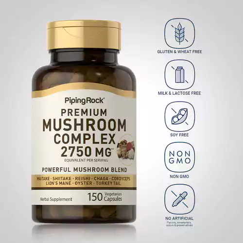 مکمل Mushroom Complex از برند Piping Rock