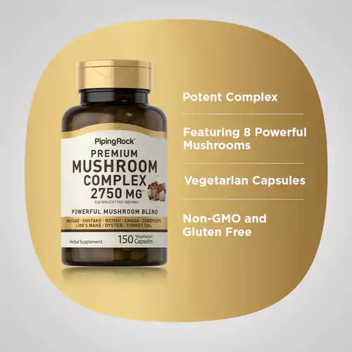 مکمل Mushroom Complex از برند Piping Rock