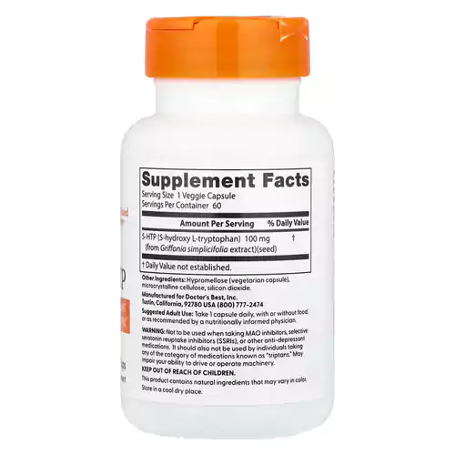 مکمل 5-HTP از برند دکتربست(سلامت روان)
