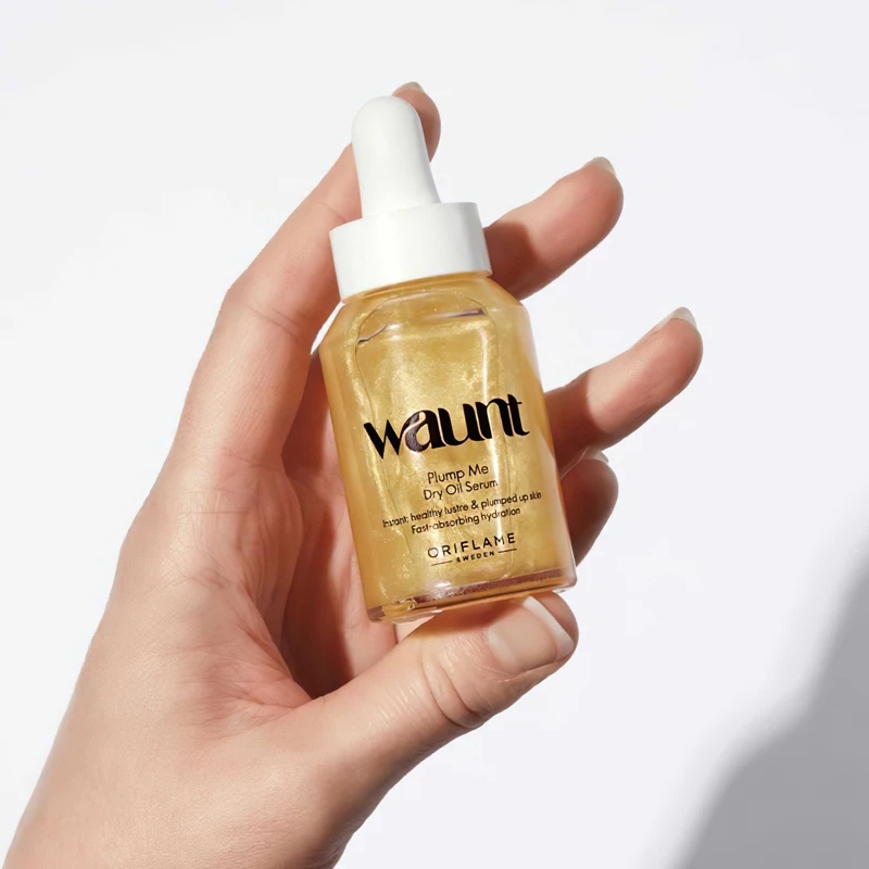 سرم روغن خشک پلامپ می وانت اوریفلیم Oriflame WAUNT Plump Me Dry Oil Serum