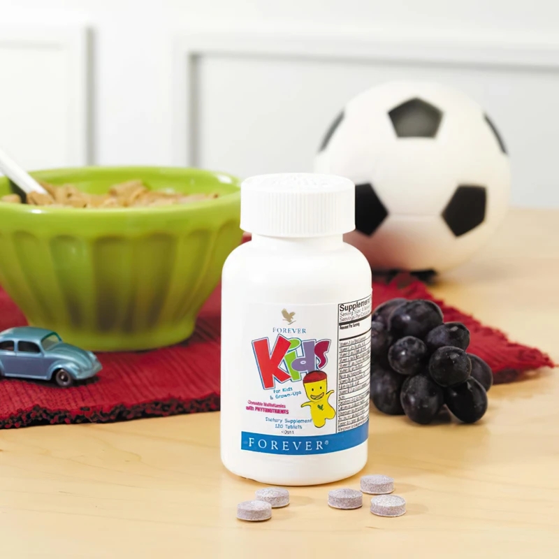 فوراور کیدز (مولتی ویتامین جویدنی کودکان) | Forever Kids multi vitamins