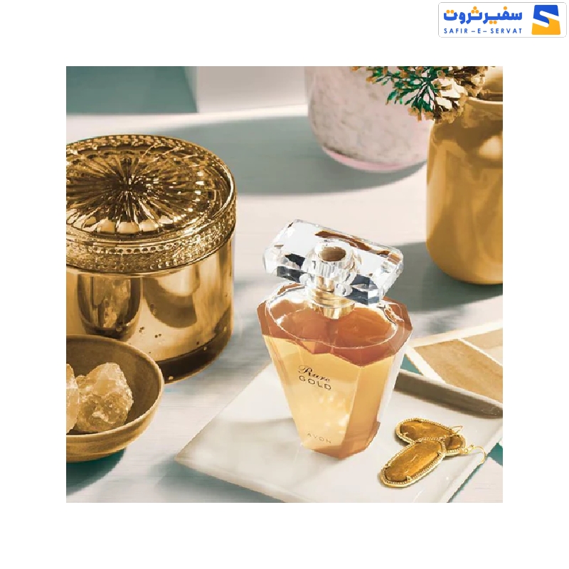 ادو تویلت زنانه Avon مدل Rare Gold
