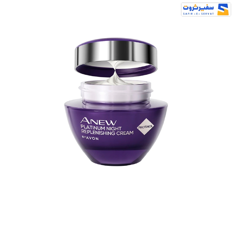 کرم شب ضد چروک بالای 50 سال آون Avon anew night cream