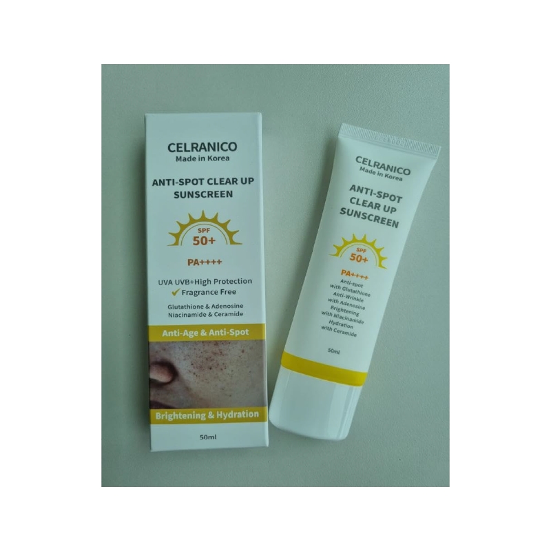 ضد افتاب ضد لک سلرانیکو 50میل | Celranico Anti-Spot Clear Up Sunscreen