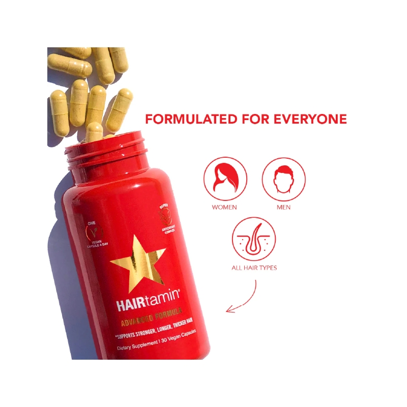 مکمل مولتی ویتامین تقویت موی هیرتامین Hairtamin Advanced Formula