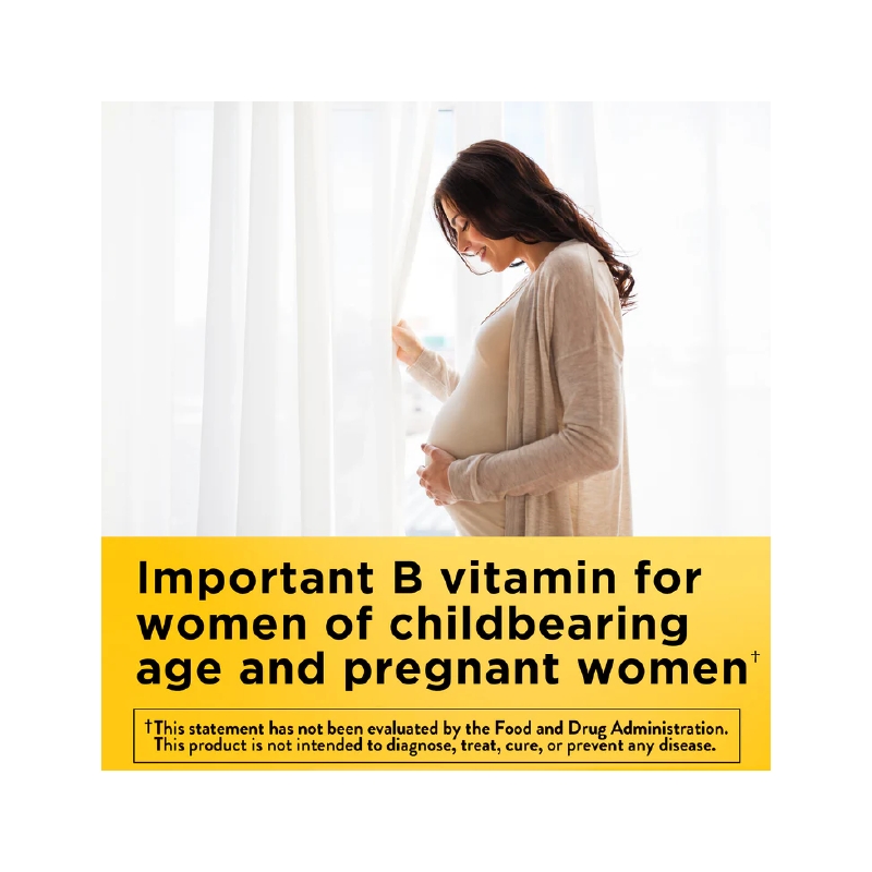 قرص اسید فولیک 400 میکروگرم نیچرمید 250 عدد nature made folic acid