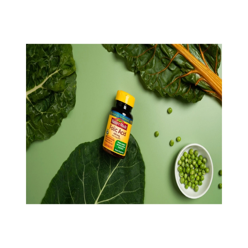 قرص اسید فولیک 400 میکروگرم نیچرمید 250 عدد nature made folic acid