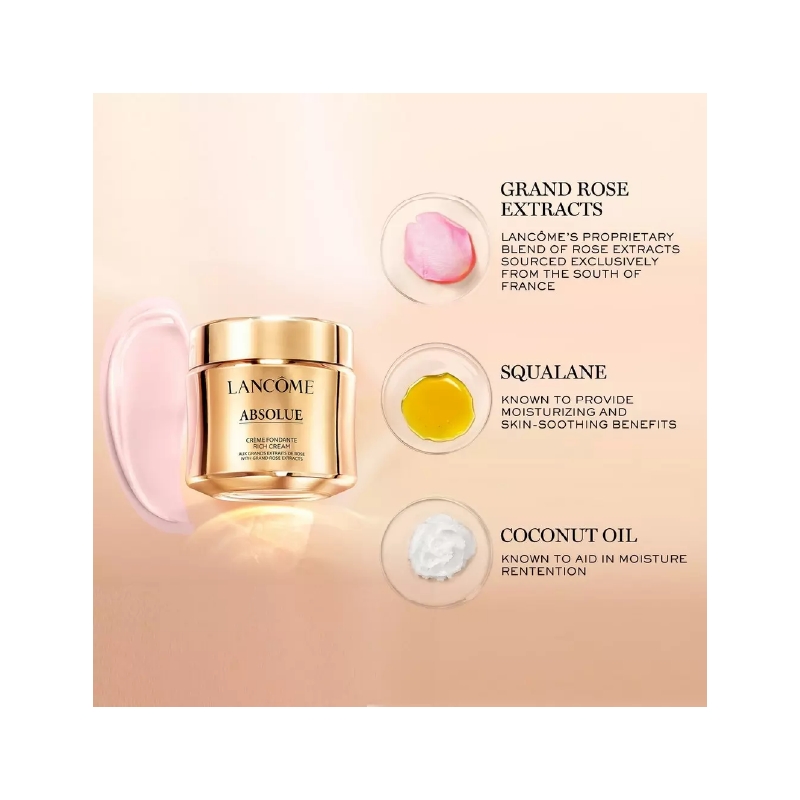 کرم مرطوب کننده و جوانساز Absolue Rich Cream لانکوم