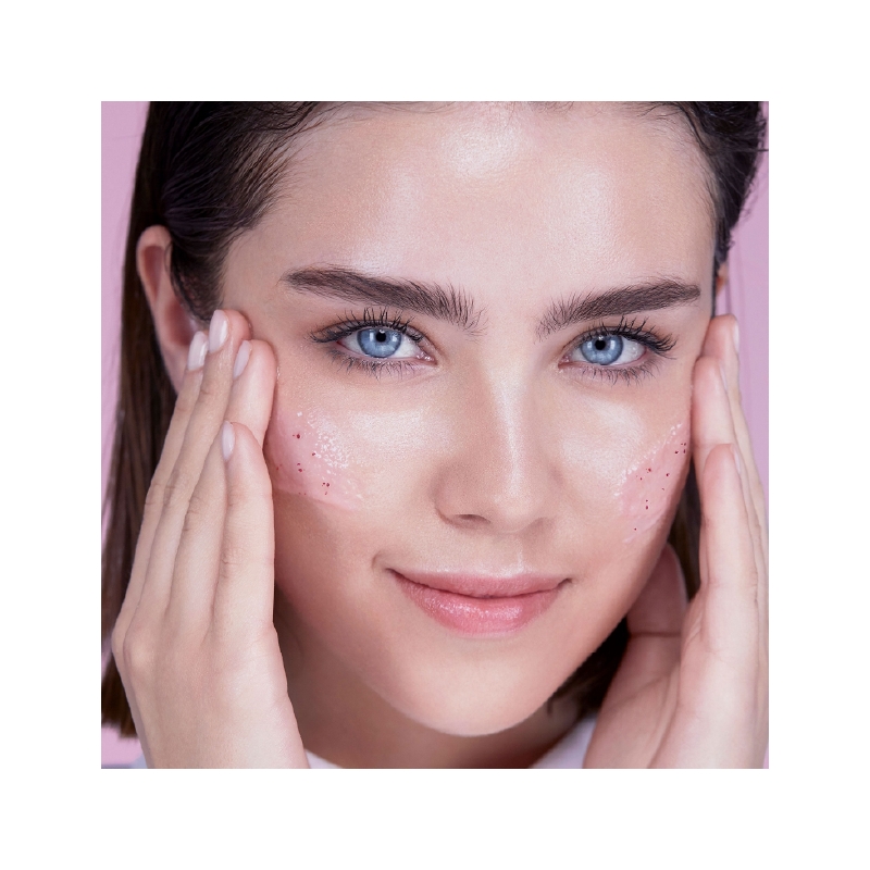 شستشوی صورت لایه‌بردار لانکوم rose sugar scrub
