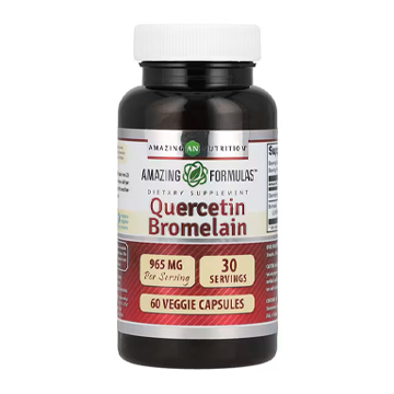 قرص  Quercetin Bromelain از برند Amazing Nutrition