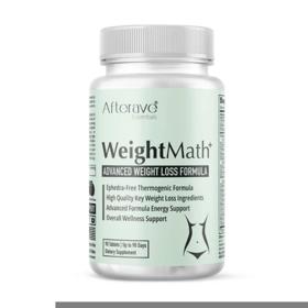 مکمل لاغری و چربی سوز ویت مث پلاس افترایو Weight Math برند Afterave Essentials