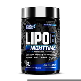 مکمل نوتریکس ریسرچ لیپو-6 نایت‌تایم Nutrex Research Lipo-6 Nighttime