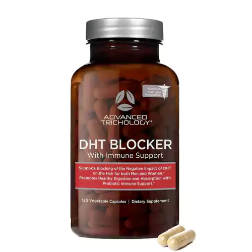کپسول ضد ریزش مو DHT Blocker برند advance trichology