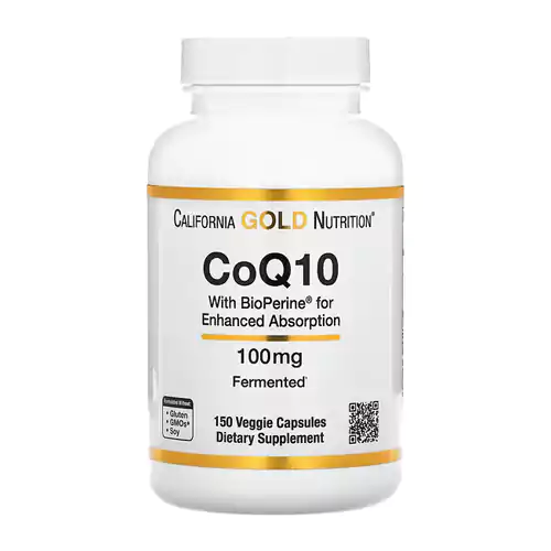 قرص کیوتن California Gold Nutrition CoQ10 100m