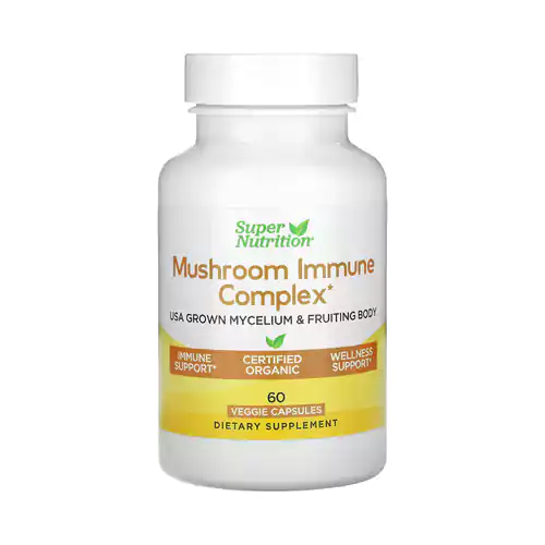 قرص تقویت دستگاه ایمنی شامل 9 قارچ از برند Super Nutrition