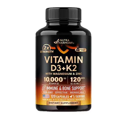 کپسول ویتامین D3 از برند NUTRAHARMONY