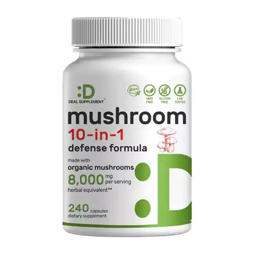 قرص ماشروم کمپلکس ۱۰ در ۱ دیل ساپلِمنت Deal supplement