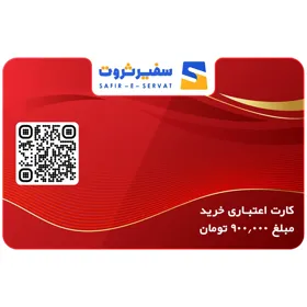 کارت هدیه دیجیتال 900 هزار تومانی | سفیر ثروت